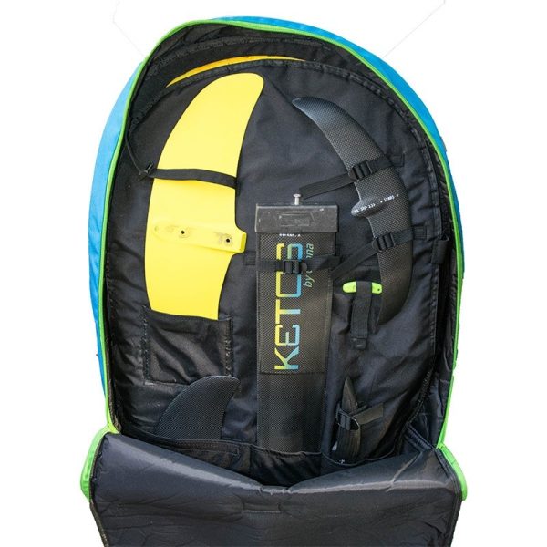 ketos boardbag double pocket & foil exemple intérieur