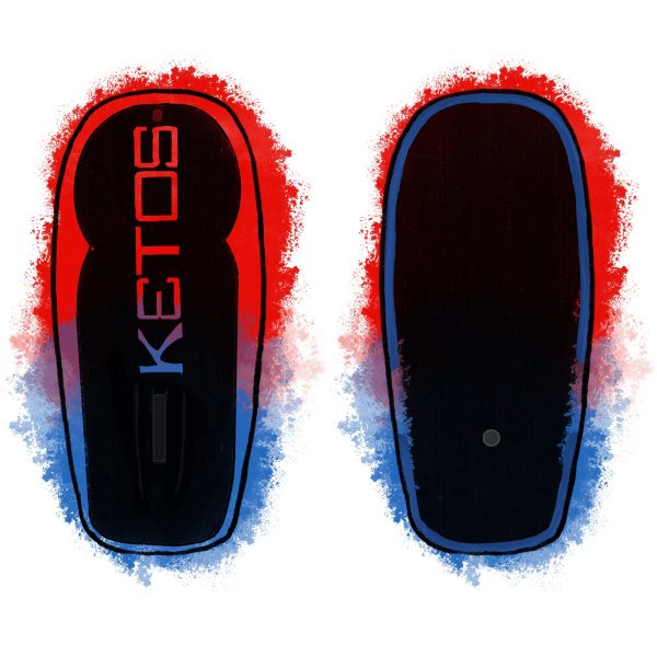 kosmo 90 pro model avec grip intégré dans le vernis