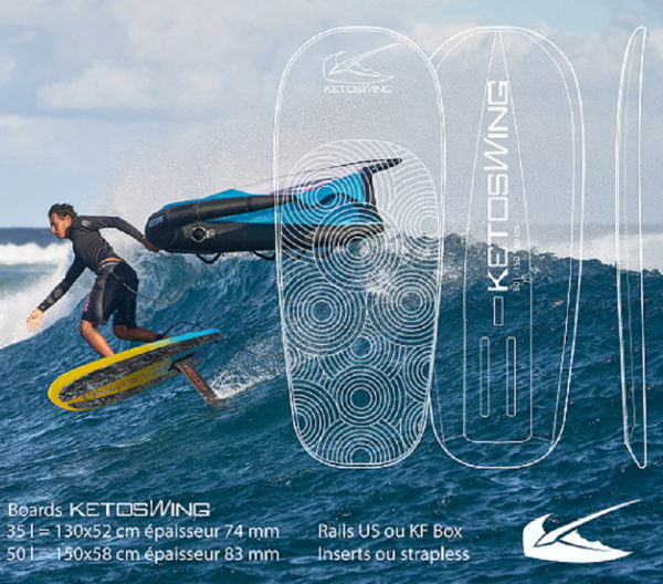 Board Wingfoil 35 litres