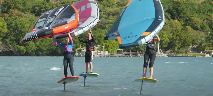 Read more about the article Video Ketos Foil, last session of the year in Paradise